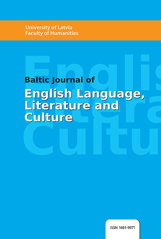 Baltic Journal Of English Language Literature And Culture杂志-杂志-好期刊