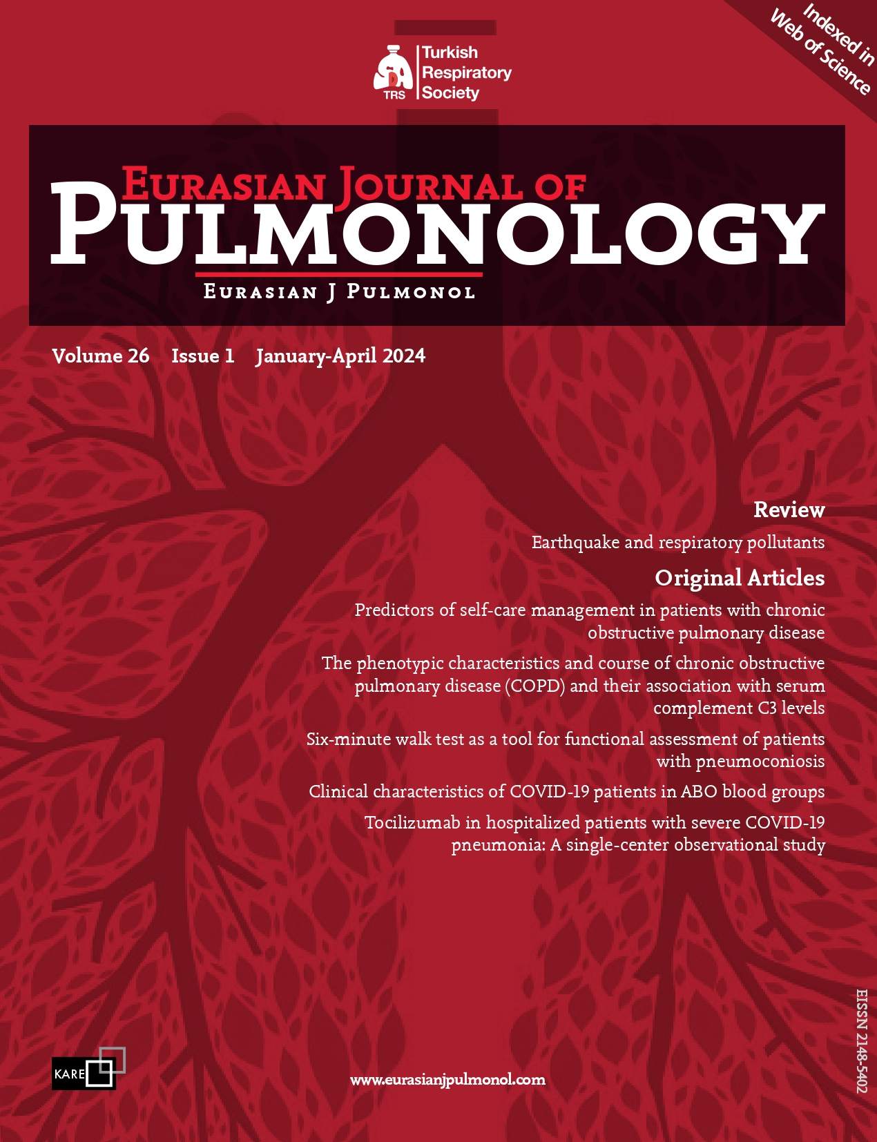 Eurasian Journal Of Pulmonology杂志-杂志-好期刊